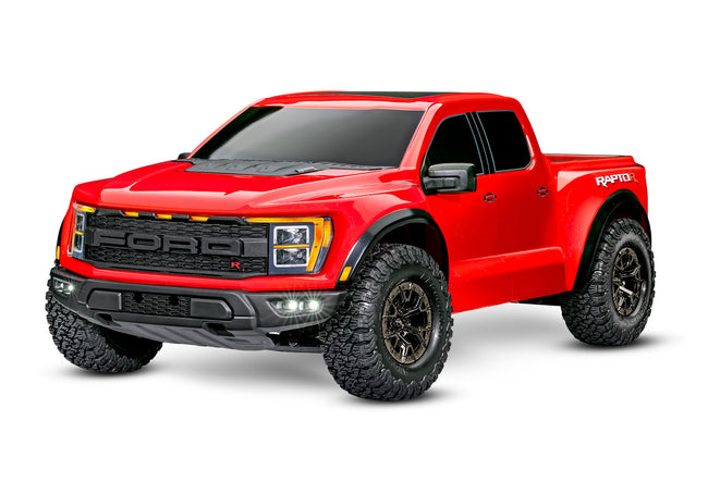 101076-4 RED Ford Raptor R: 4X4 VXL 1/10