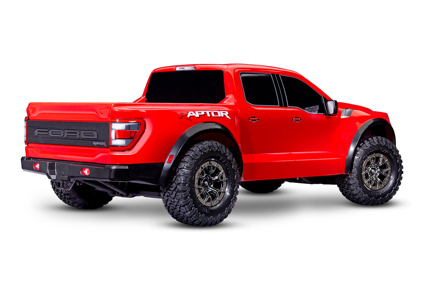 101076-4 RED Ford Raptor R: 4X4 VXL 1/10