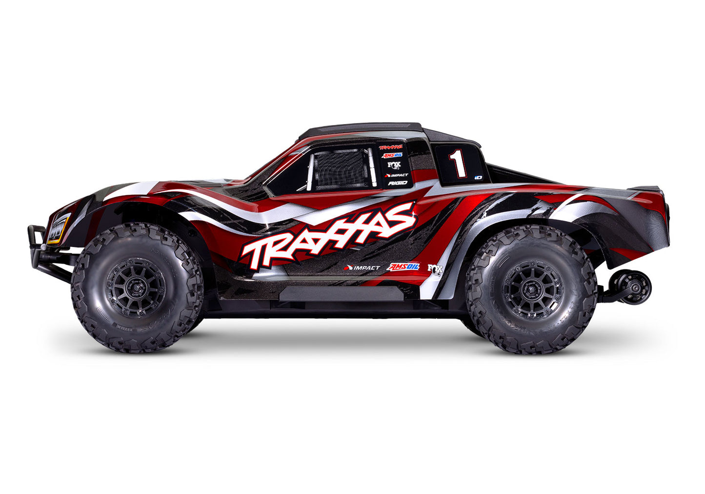 102076-4 Maxx Slash 6s Short Course Truck Red