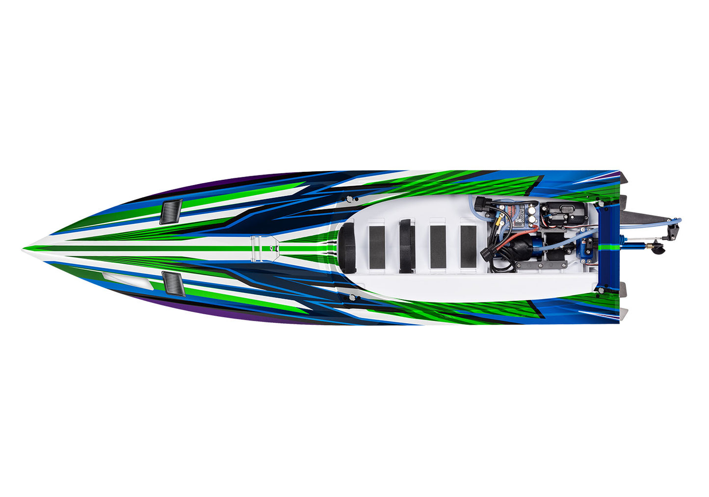 103076-4 Spartan SR 36" Brushless Boat Green Self Righting