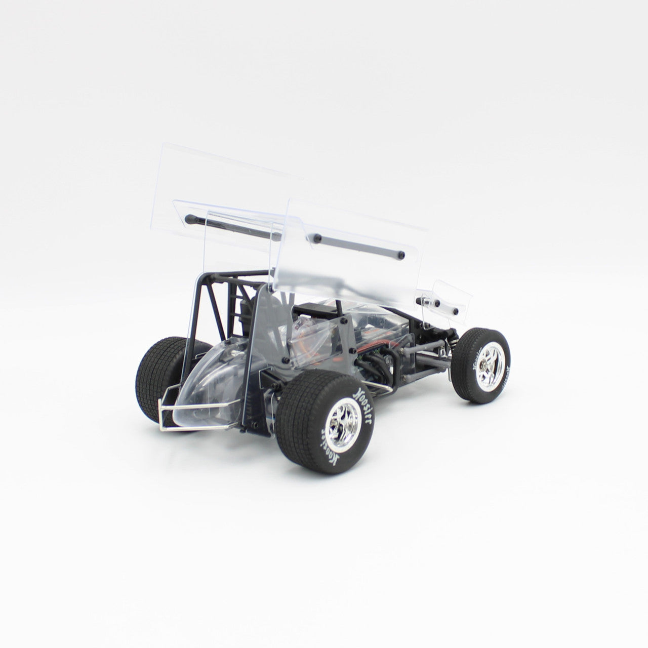 1RC Racing 1/18 Scale Sprint Car 4.0, Clear, RTR