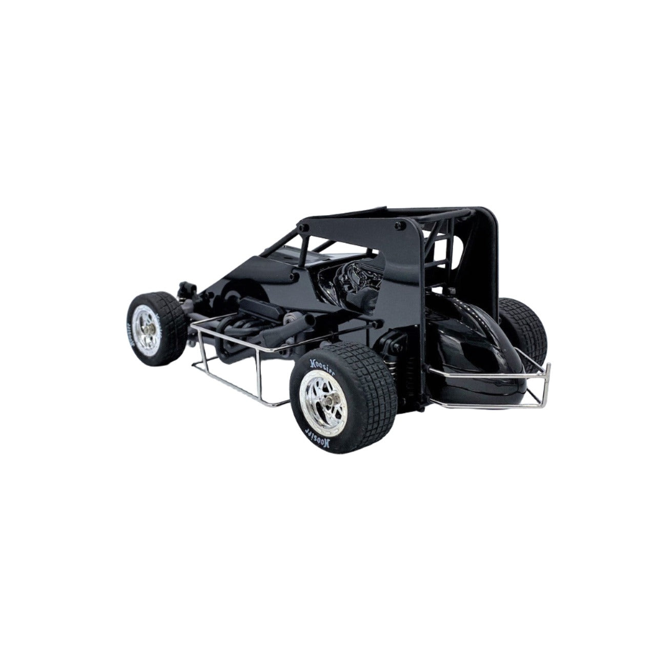 1RC Racing 1/18 Scale Midget 3.0, Black, RTR