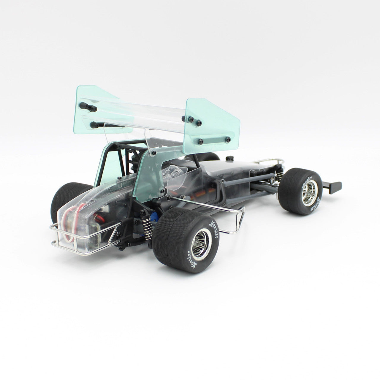 1RC Racing RTR 1/18 Super Modified Dirt Oval Car Clear