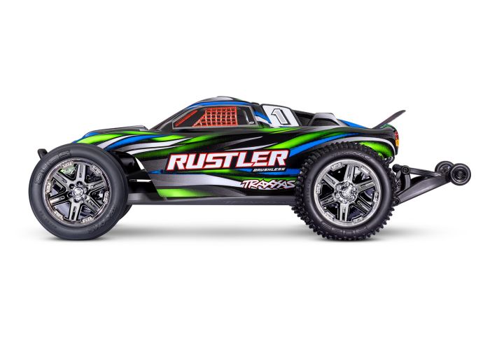 37354-4-GRN Rustler 2WD BL-2s HD