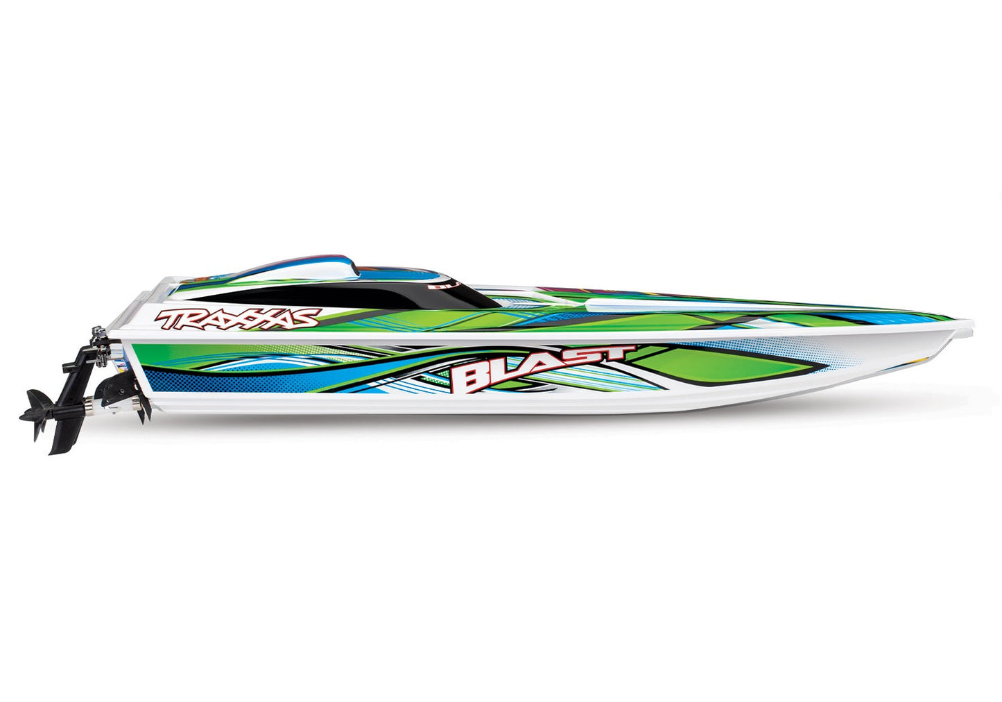 38104-8 Blast Race Boat USBC Green