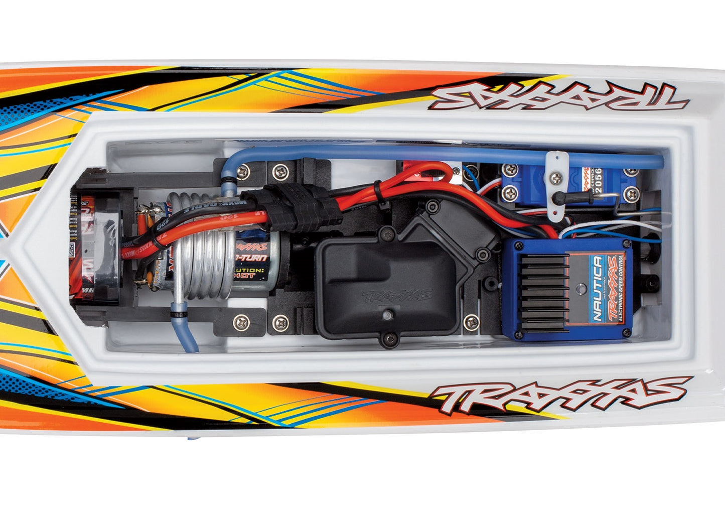 38104-8 Blast Race Boat USBC Orange