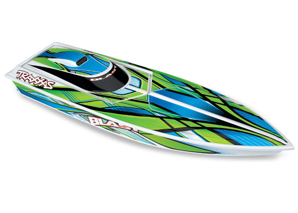 38104-8 Blast Race Boat USBC Green