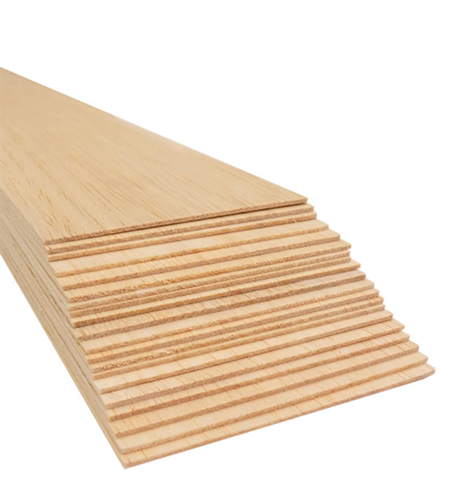 1/16 x 3 x 24 Basswood Sheet