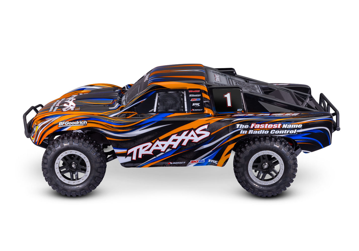 58334-4 Slash 2WD BL-2s: 1/10 Scale Short Course Truck Orange HD