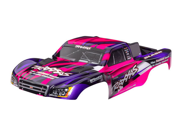 5851 Body Slash 2WD Pink/purple Clipless