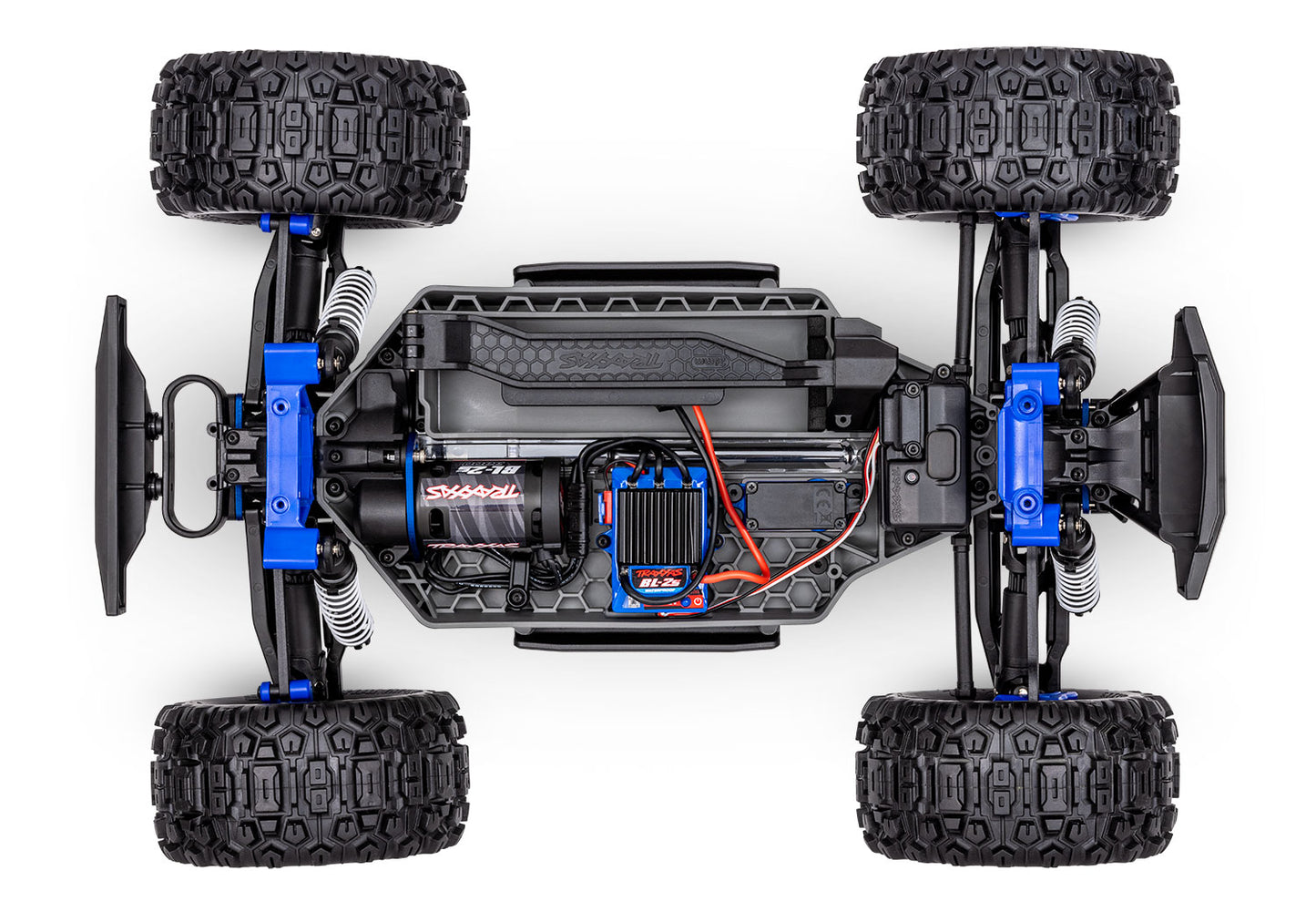 67154-4 Stampede 4X4 BL-2s: 1/10 Scale 4WD Monster Truck Blue