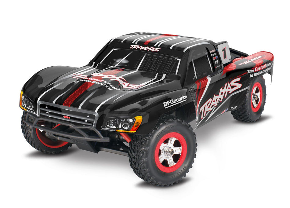 70054-8 1/16 Scale Slash: 4X4 Short Course Truck w/USB-C Black