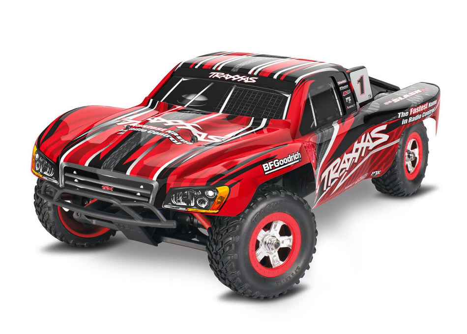 70054-8 1/16 Scale Slash: 4X4 Short Course Truck w/USB-C Red