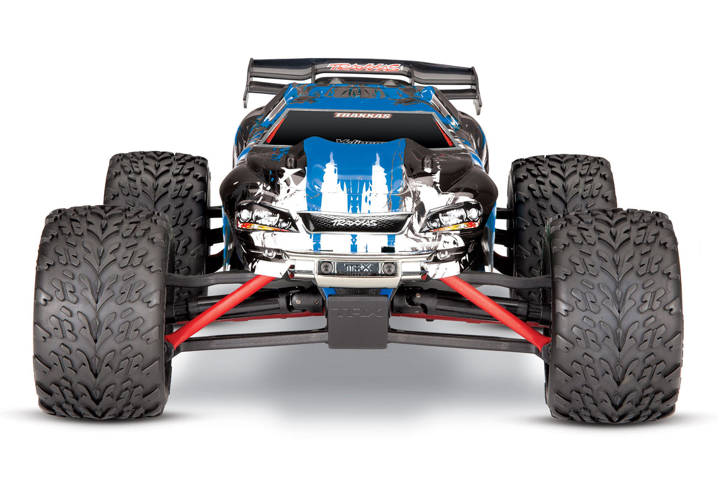 71076-8 Blue 1/16 Scale E-Revo VXL: 4X4 Brushless Monster Truck w/USB-C