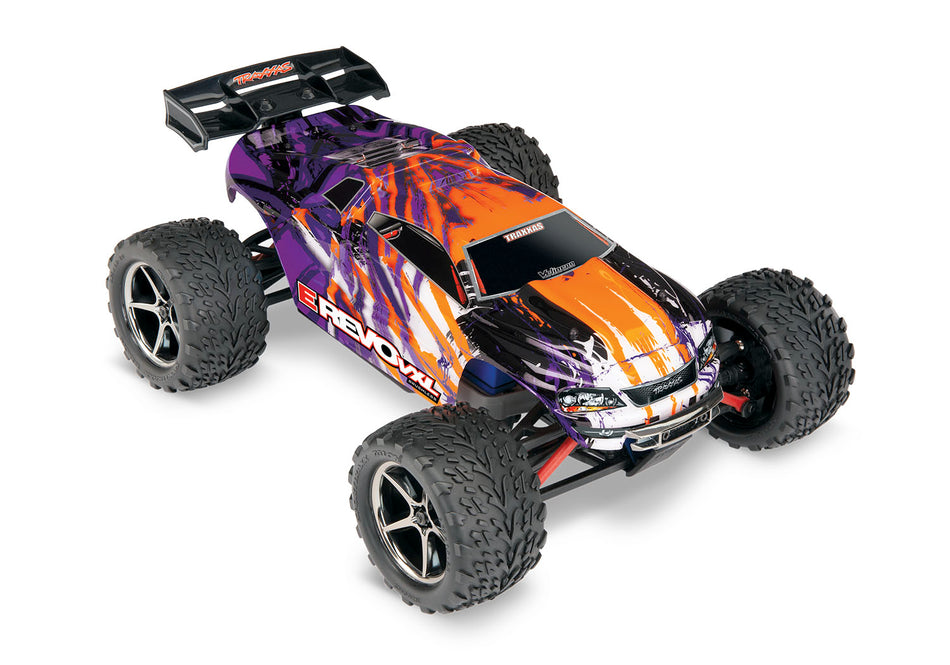 71076-8 Purple 1/16 Scale E-Revo VXL: 4X4 Brushless Monster Truck w/USB-C