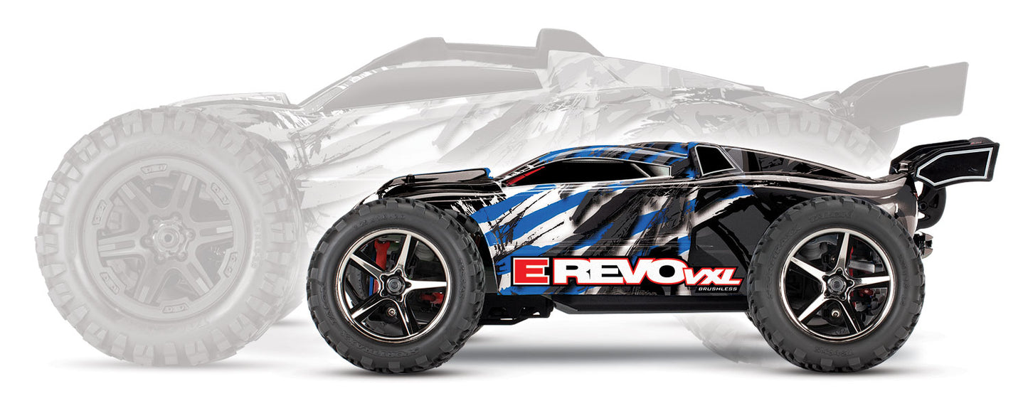 71076-8 Purple 1/16 Scale E-Revo VXL: 4X4 Brushless Monster Truck w/USB-C