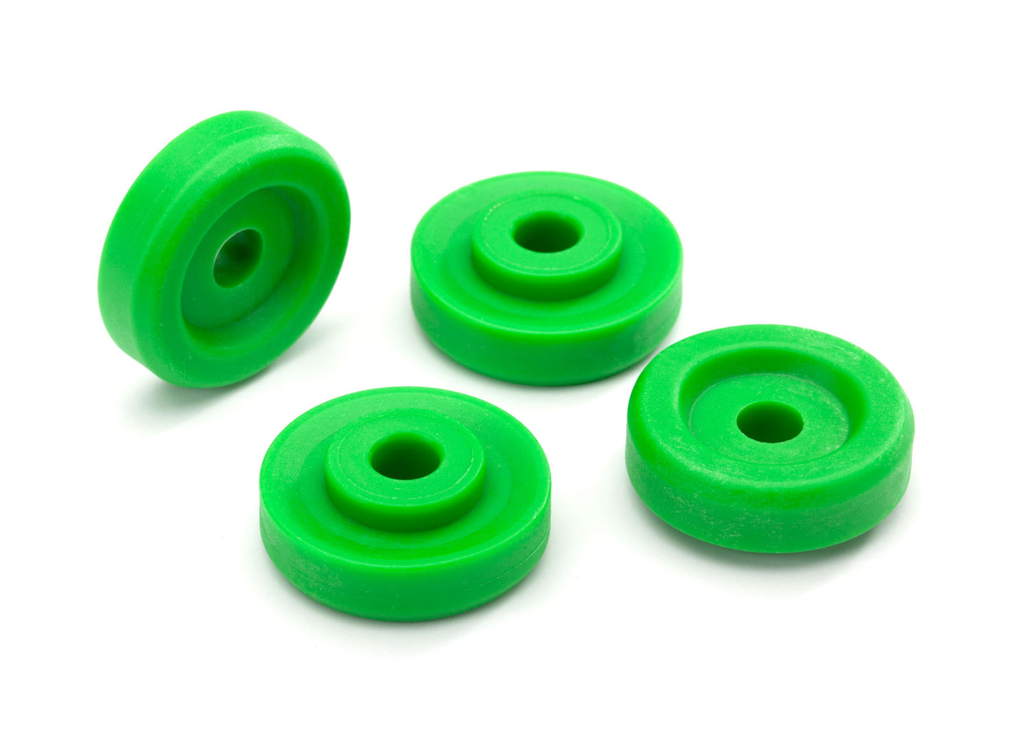 8957G Wheel washers, green (4)