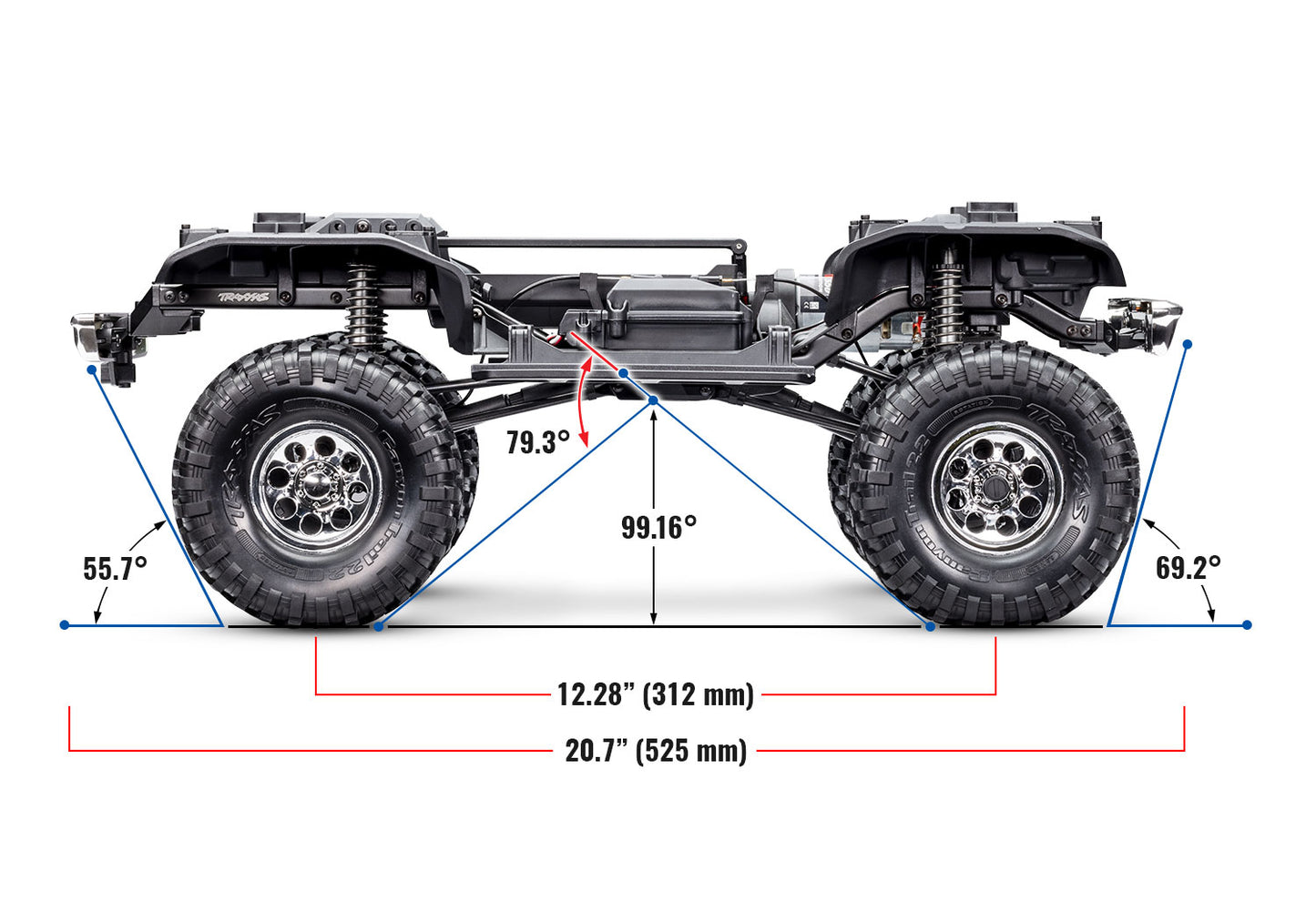 92086-4 TRX-4 Chevrolet K5 Blazer High Trail Special Edition Black