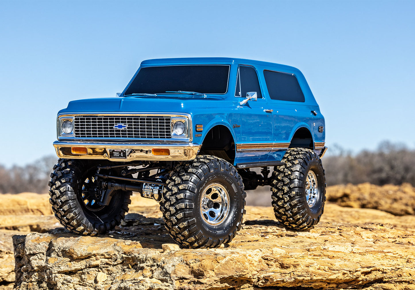 92086-4 TRX-4 Chevrolet K5 Blazer High Trail Edition Blue