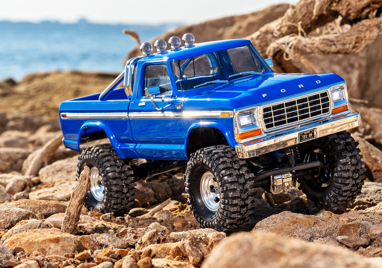 97044-1 TRX-4M Ford F-150 High Trail Edition Blue