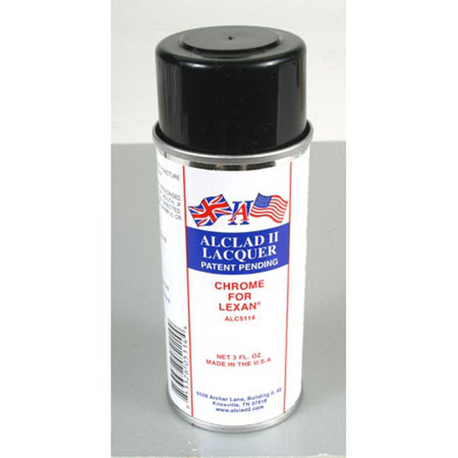 Chrome for Lexan Spray, 3oz