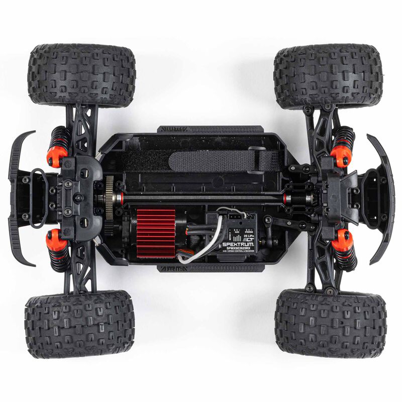 1/18 GRANITE GROM MEGA 380 Brushed 4X4 Monster Truck RTR with Battery & Charger, Blue