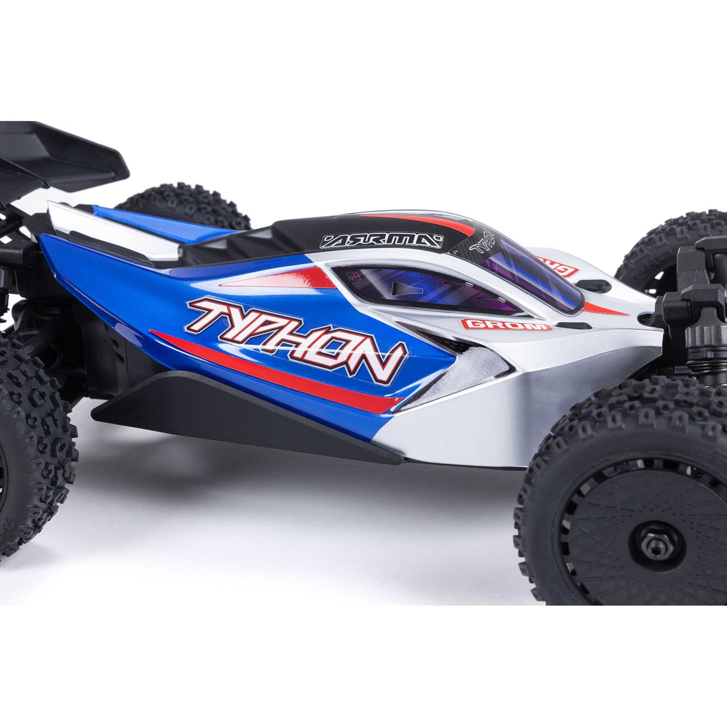 TYPHON GROM 4x4 SMART Small Scale Buggy Blue/Silver