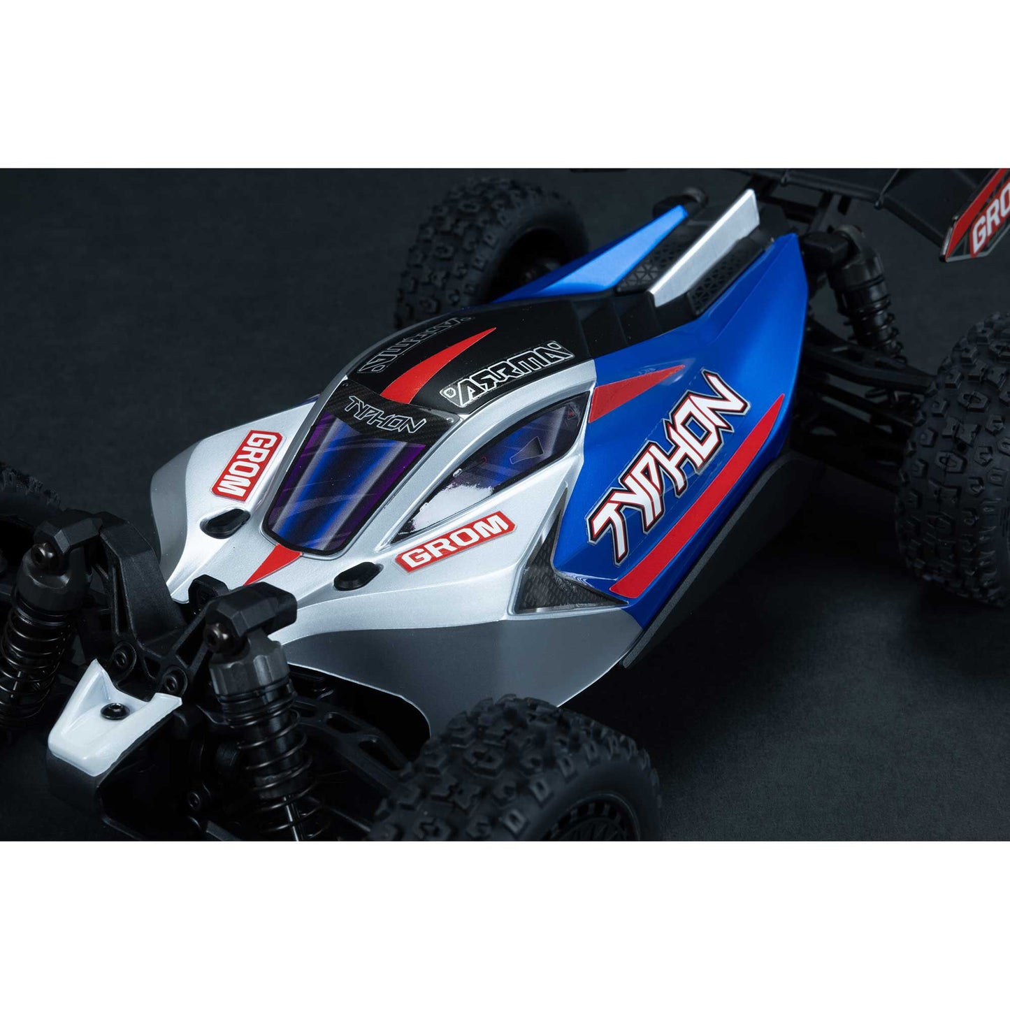 TYPHON GROM 4x4 SMART Small Scale Buggy Blue/Silver