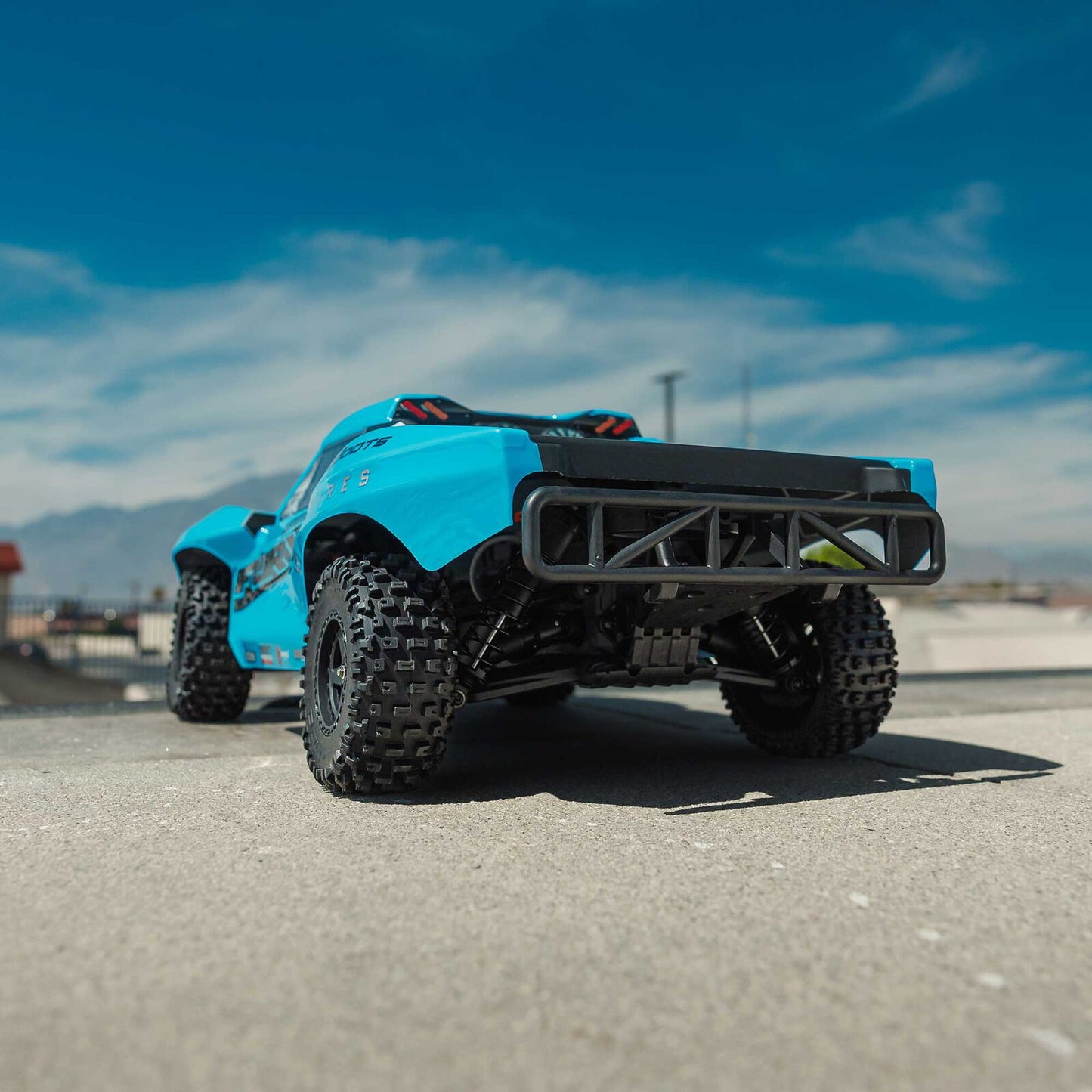 ARRMA 1/10 FURY MEGA 550 2WD Short Course Truck RTR with Battery & Charger, Blue