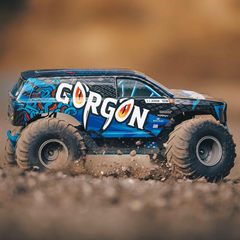 1/10 GORGON 4X2 MEGA 550 Brushed Monster Truck RTR