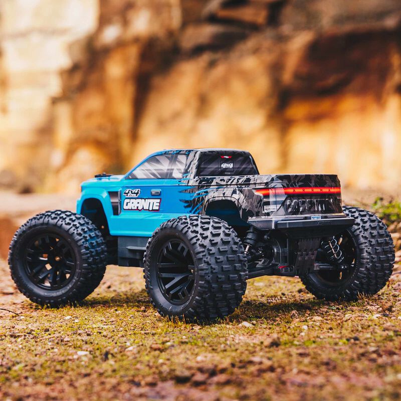 1/10 GRANITE 4X4 MEGA 550 Brushed Monster Truck RTR, Blue