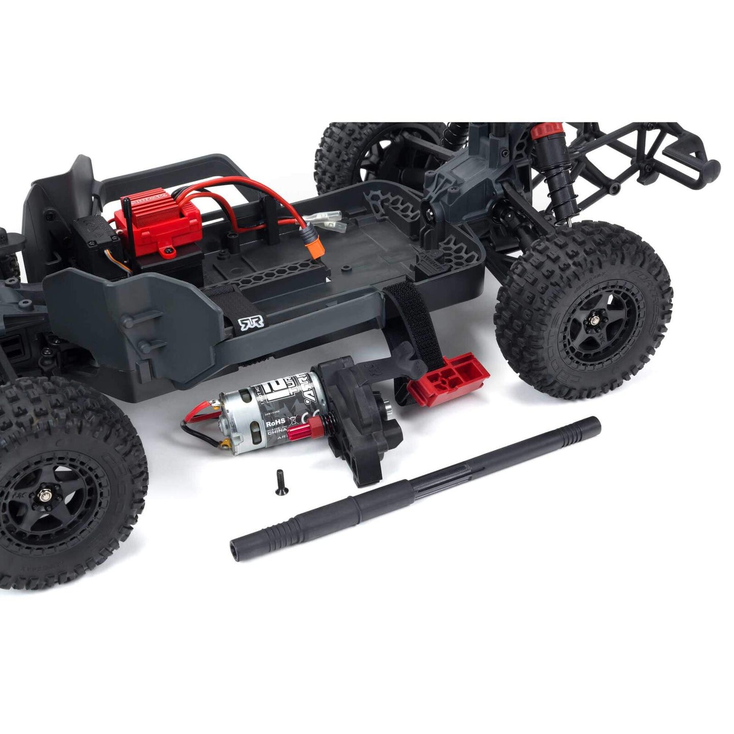 1/10 SENTON 4X4 MEGA 550 Brushed Short Course Truck RTR, Red