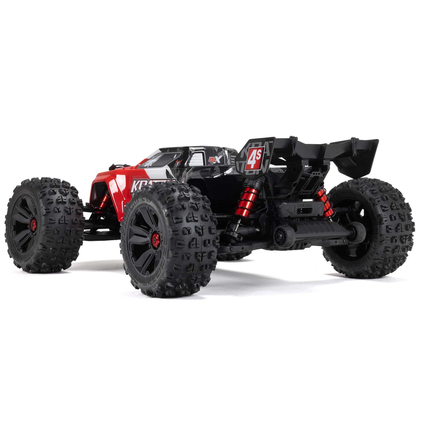 ARRMA Kraton 4X4 4S Brushless 1/10TH 4WD Speed monster truck (RED)