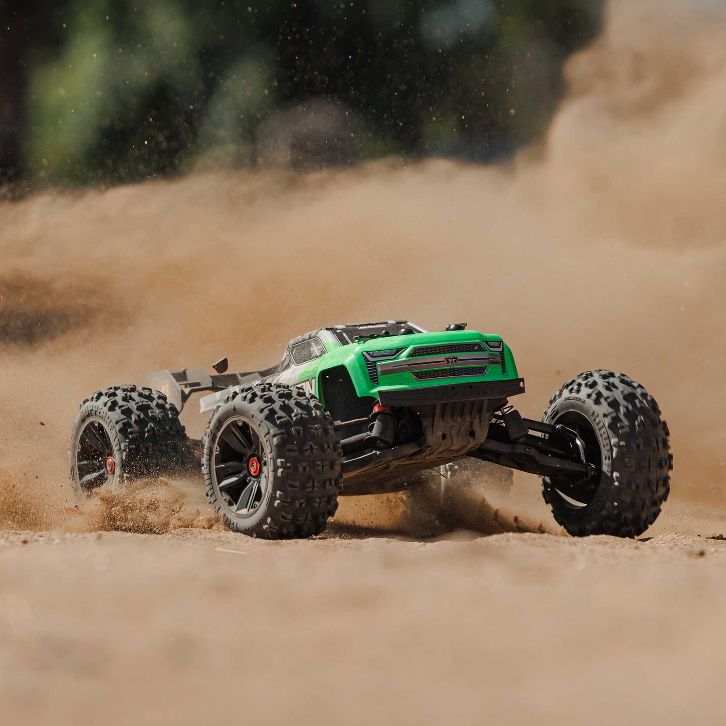 Kraton 4X4 4S brushless 1/10th 4WD speed MT green