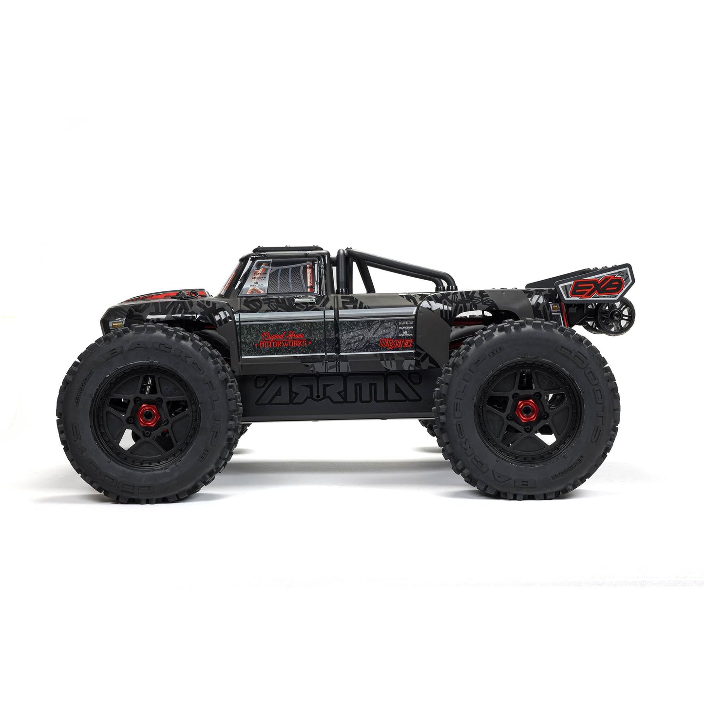 OUTCAST 4X4 8S BLX 1/5 Stunt Truck Black