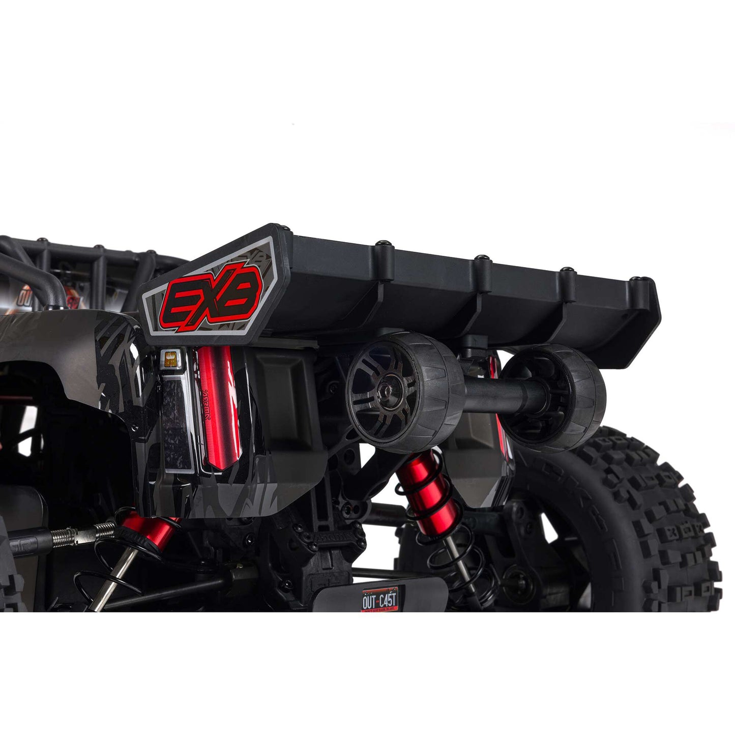 OUTCAST 4X4 8S BLX 1/5 Stunt Truck Black