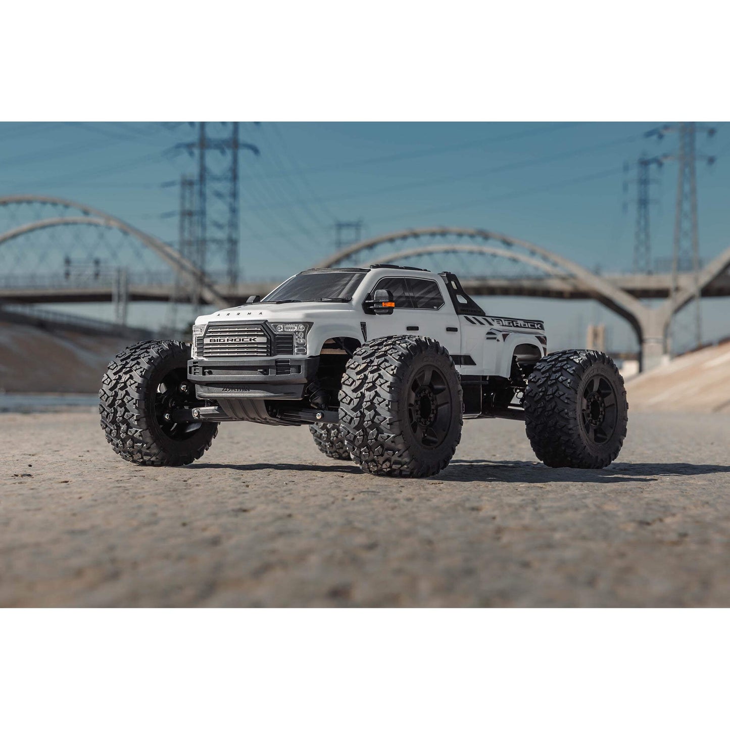 BIG ROCK 6S 4WD BLX 1/7 Monster Truck RTR White