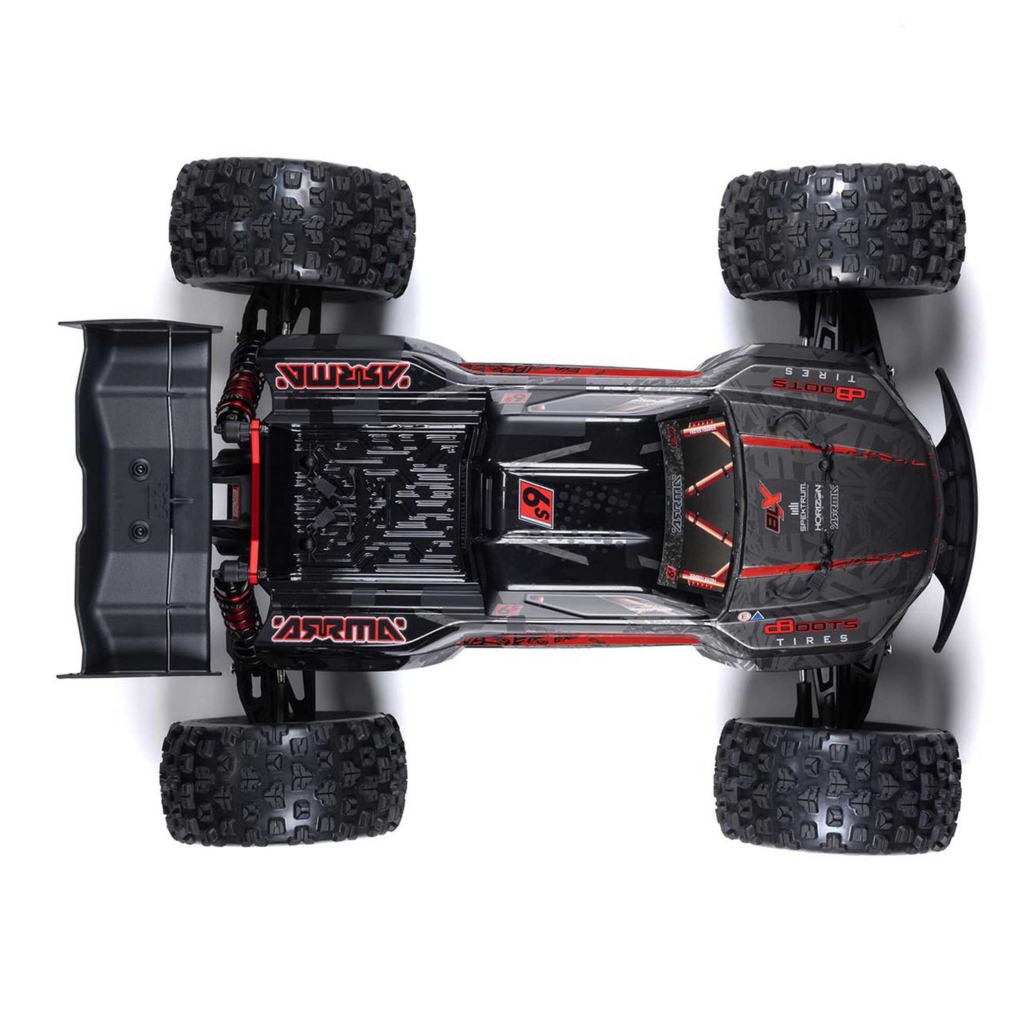 1/8 KRATON 6S BLX 4X4 EXtreme Bash Speed Monster Truck RTR, Black