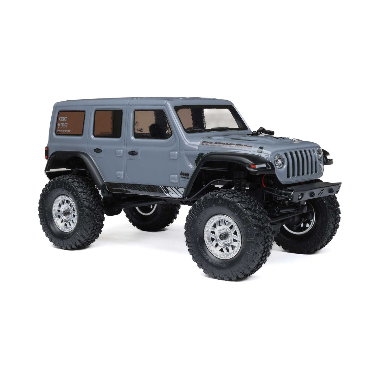 SCX24 2019 Jeep Wrangler JLU CRC, Gray: 1/24 4WD RTR