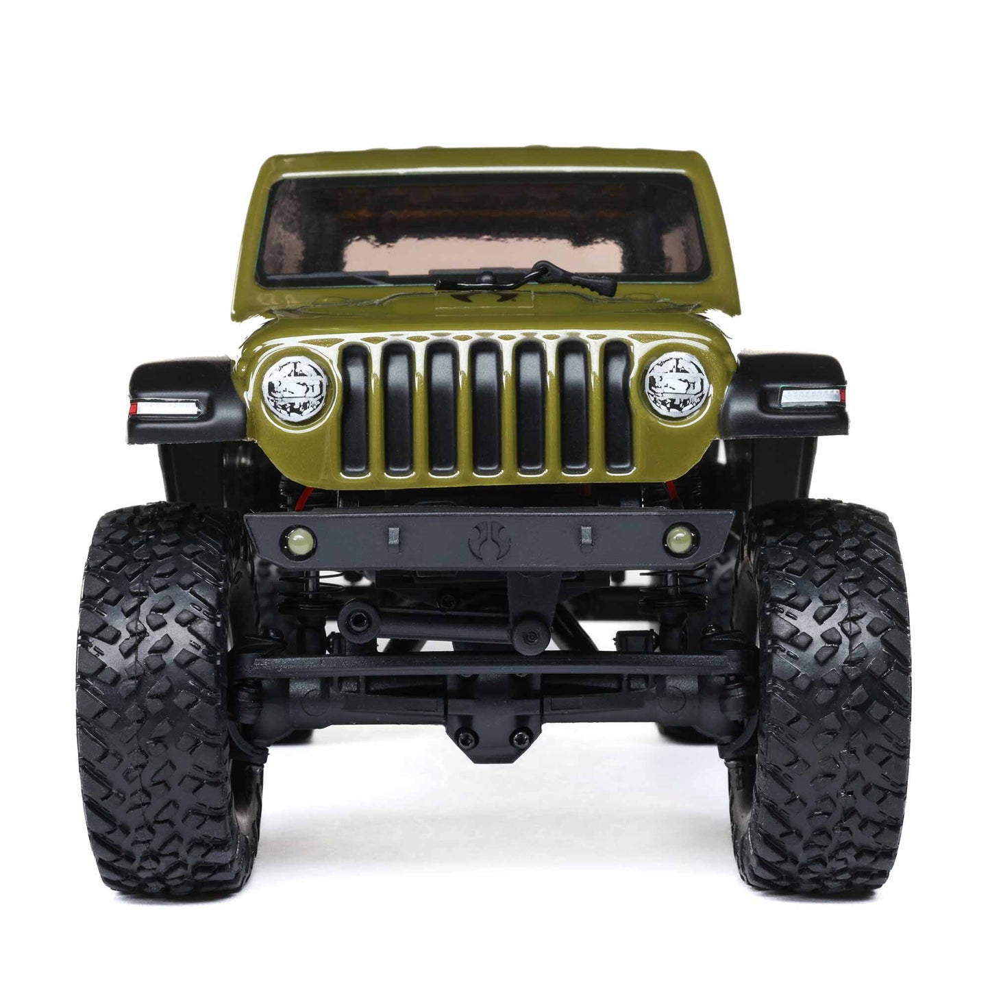 SCX24 2019 Jeep Wrangler JLU CRC, Green: 1/24 4WD RTR