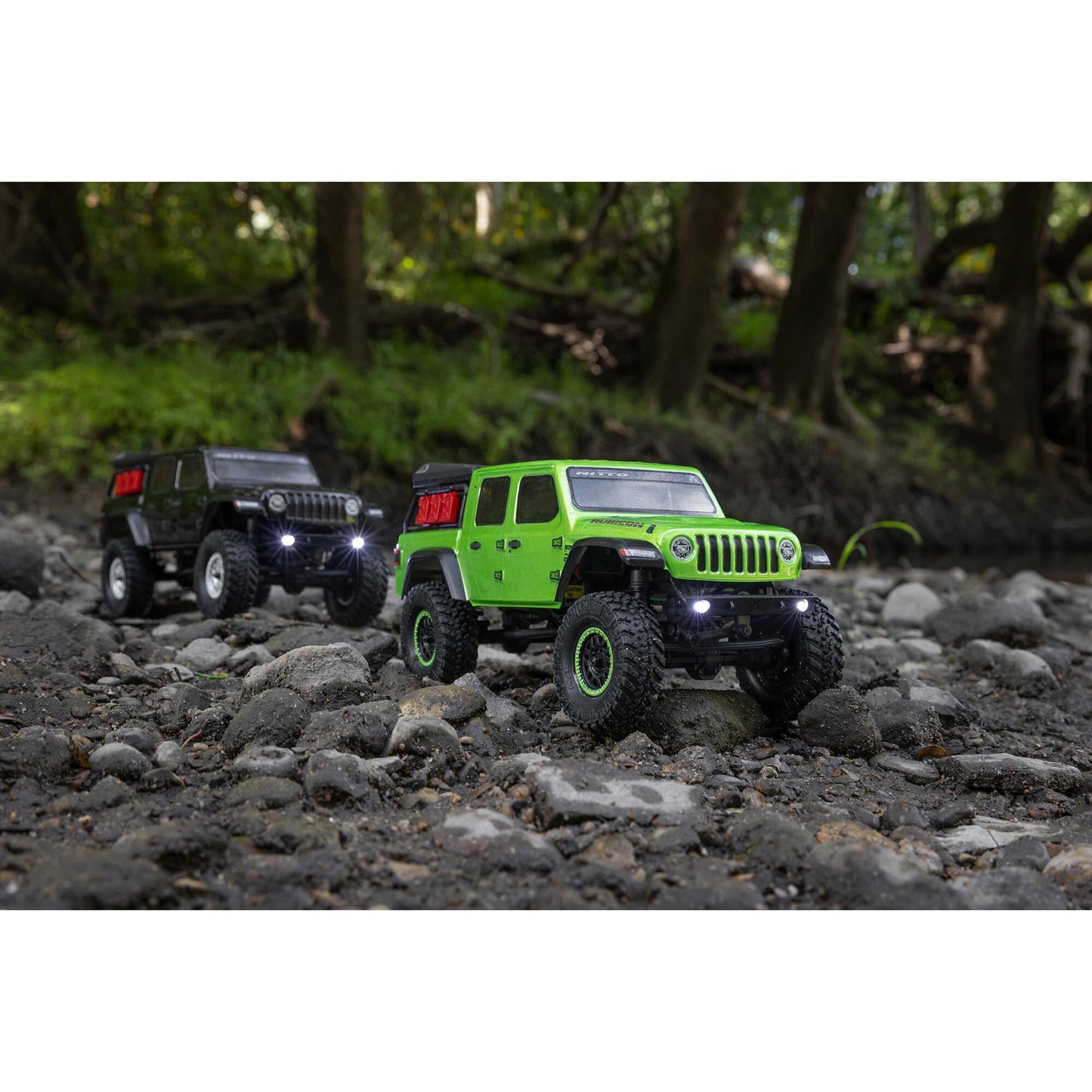 SCX24 Jeep Gladiator 4WD Rock Crawler RTR, Green