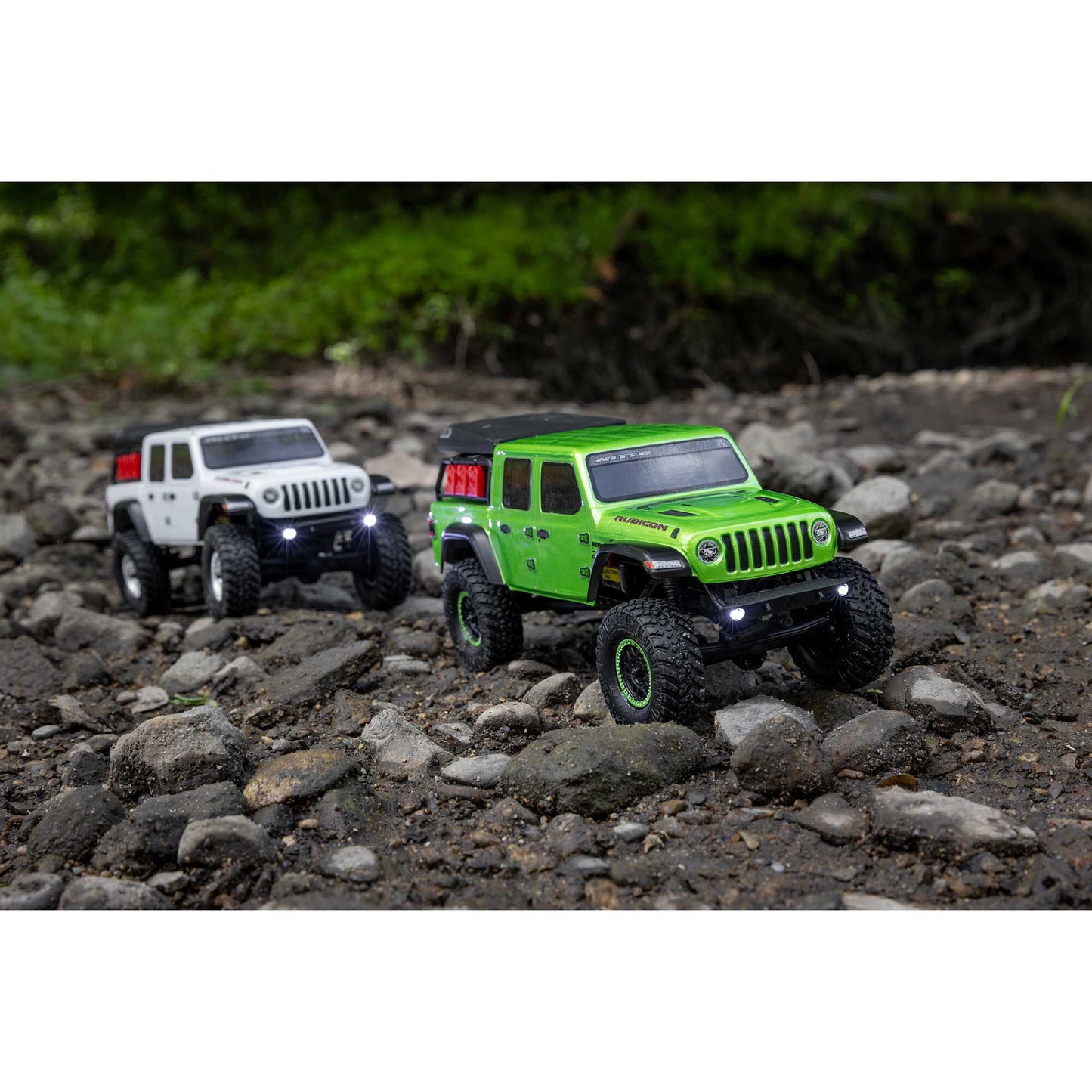 SCX24 Jeep Gladiator 4WD Rock Crawler RTR, Green