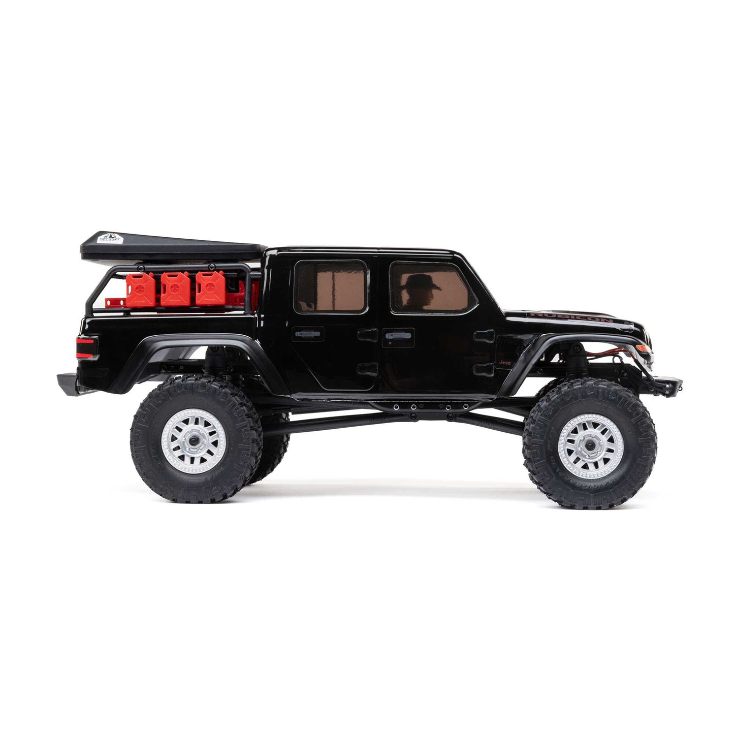 SCX24 Jeep Gladiator 4WD Rock Crawler RTR, Black