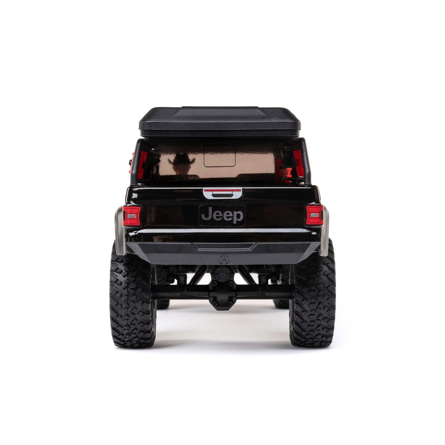 SCX24 Jeep Gladiator 4WD Rock Crawler RTR, Black