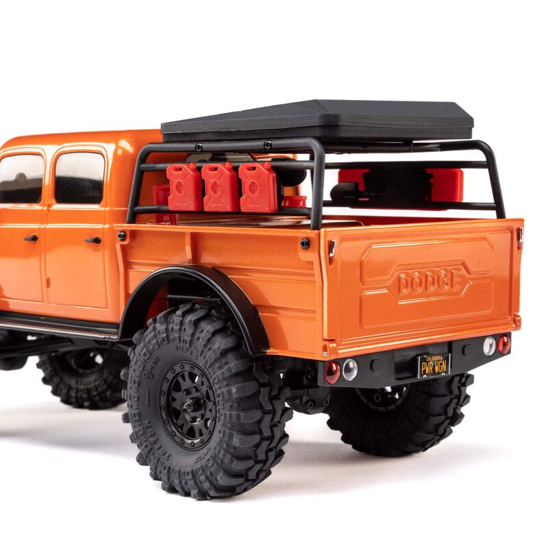 Axial SCX24 1940s Dodge Power Wagon - Orange, 1/24, 4WD-RTR