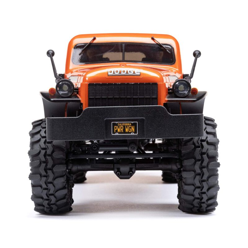 Axial SCX24 1940s Dodge Power Wagon - Orange, 1/24, 4WD-RTR