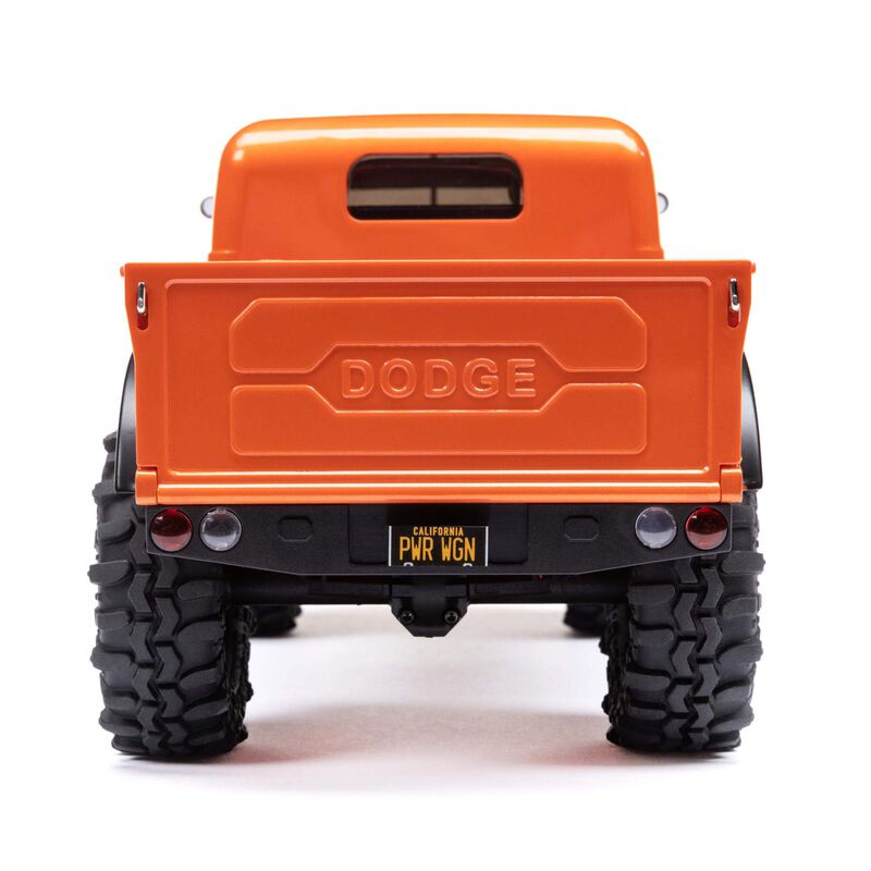 Axial SCX24 1940s Dodge Power Wagon - Orange, 1/24, 4WD-RTR