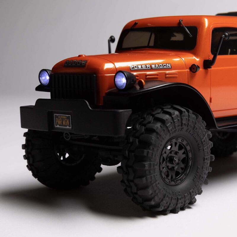 Axial SCX24 1940s Dodge Power Wagon - Orange, 1/24, 4WD-RTR