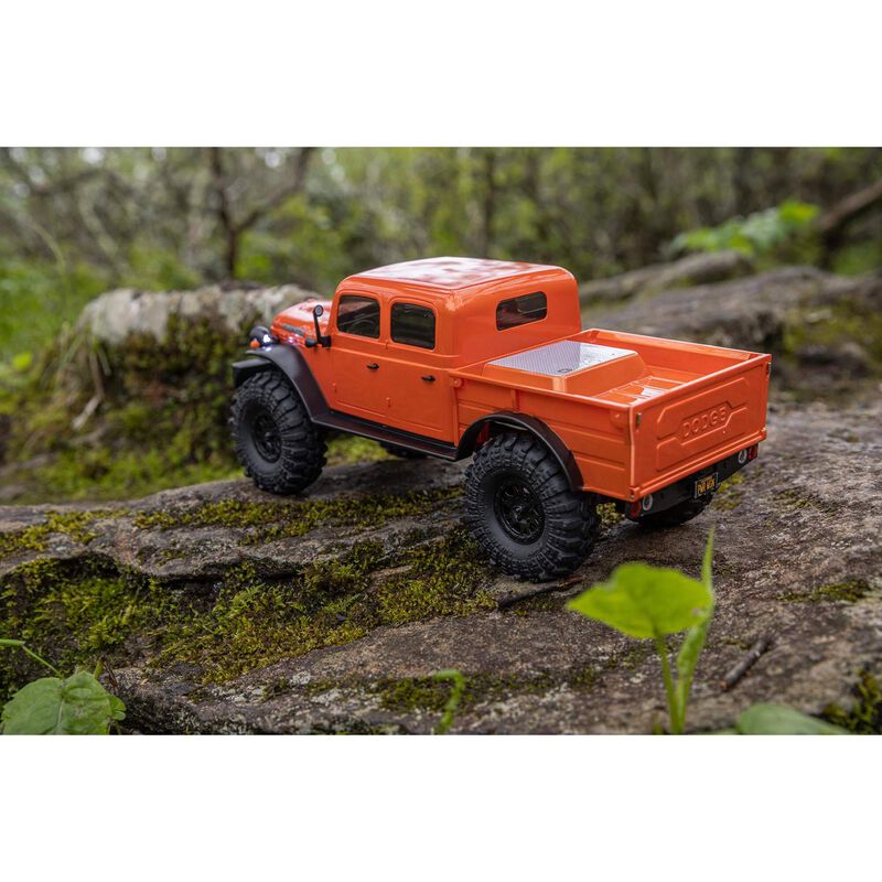 Axial SCX24 1940s Dodge Power Wagon - Orange, 1/24, 4WD-RTR