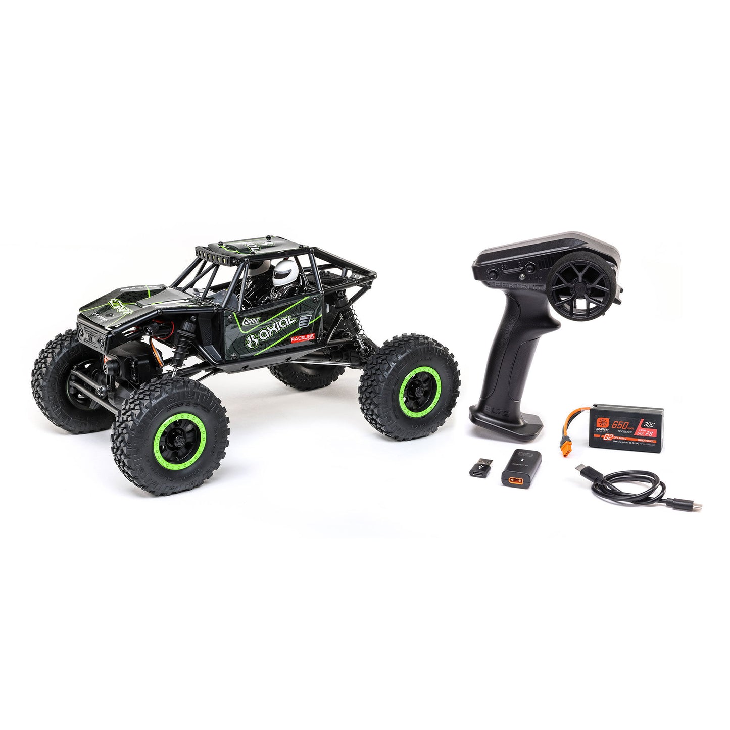 Axial UTB18 Capra 1/18 4WD RTR, Black